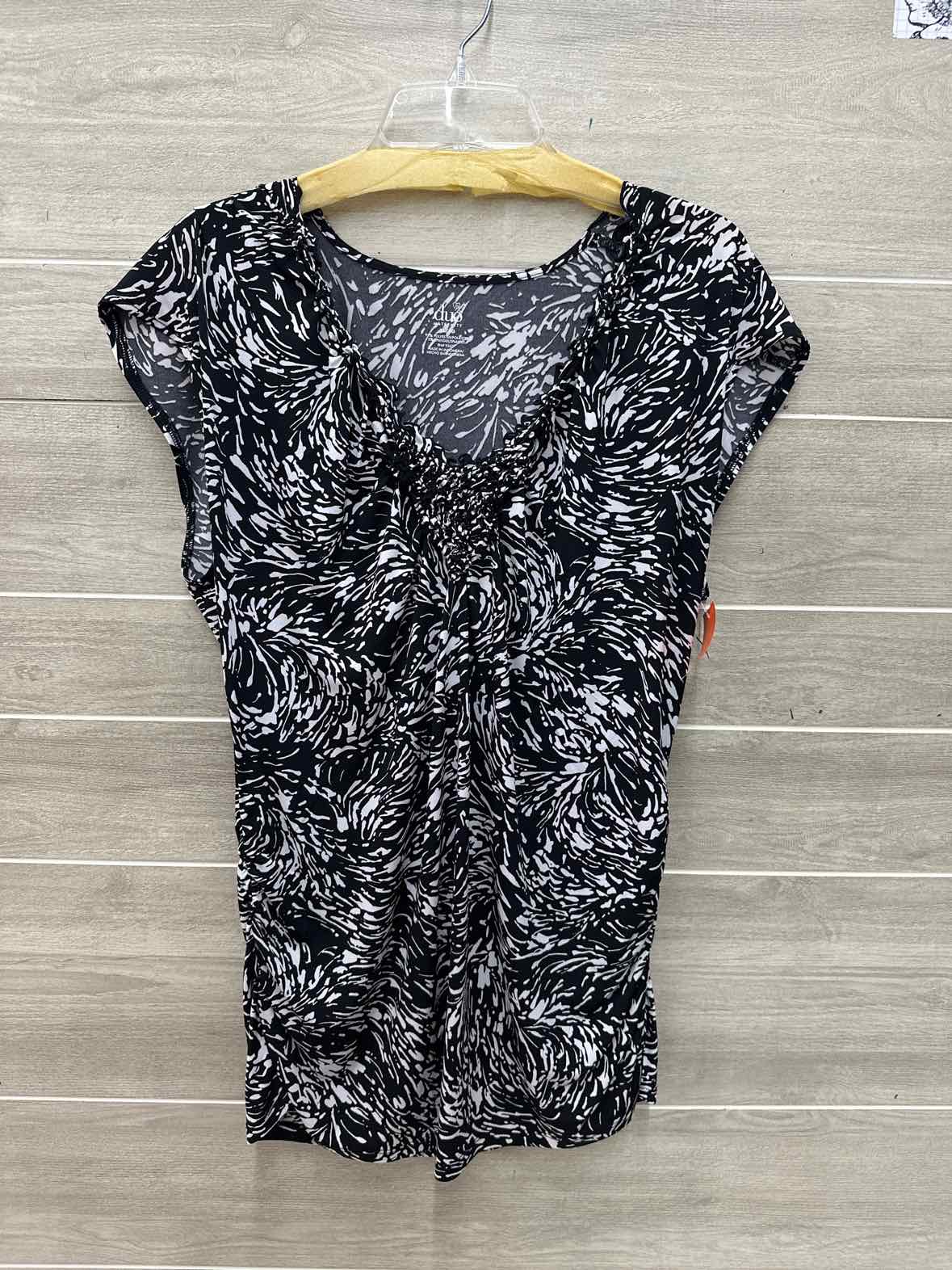DUO Size XL Black Maternity Tank Top
