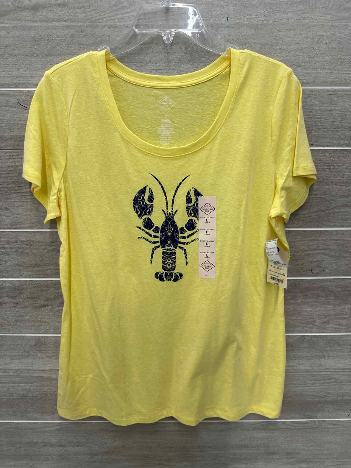 SJB Size L Yellow Womens Shirt