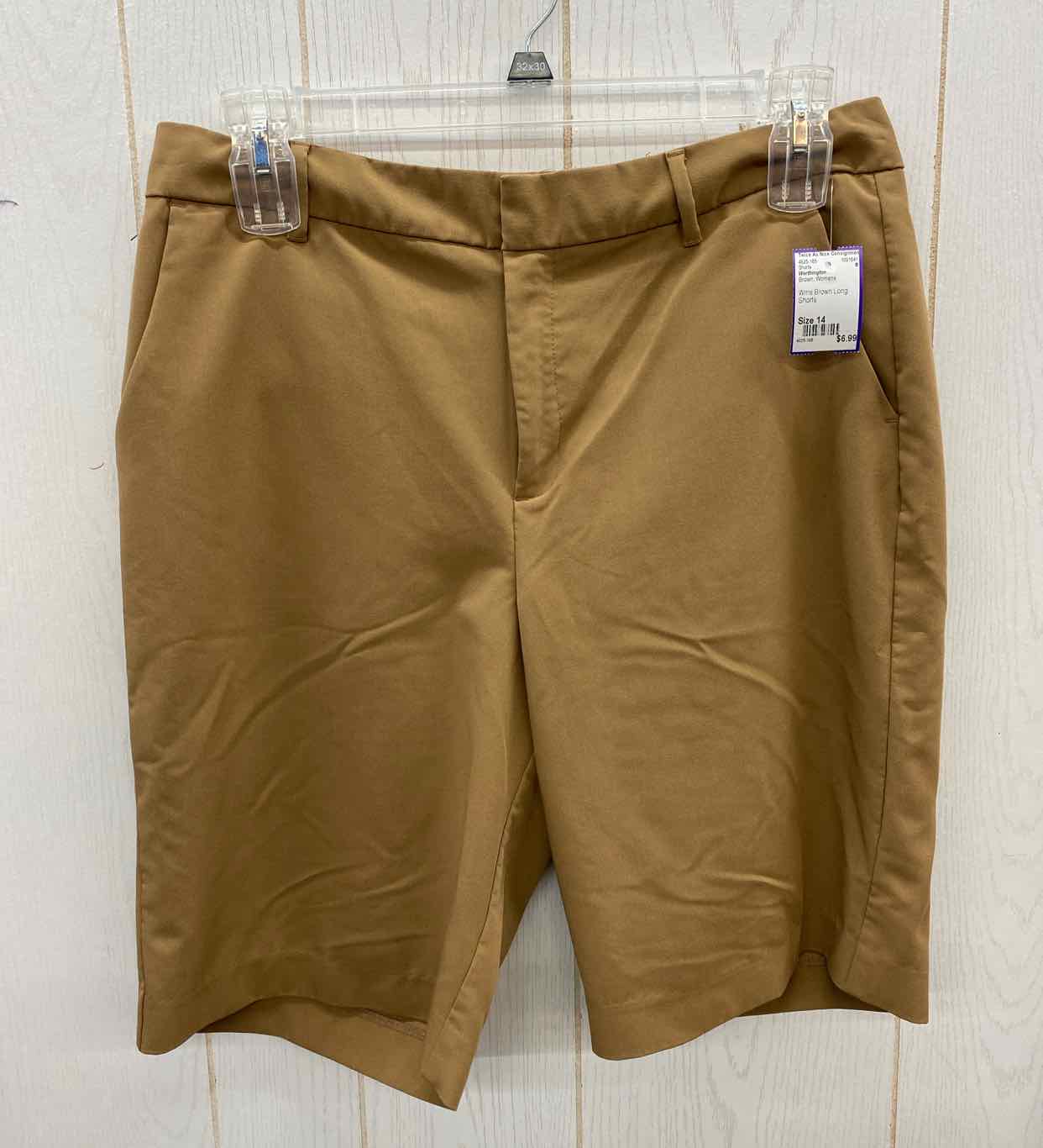 Ladies long shorts size 14 best sale