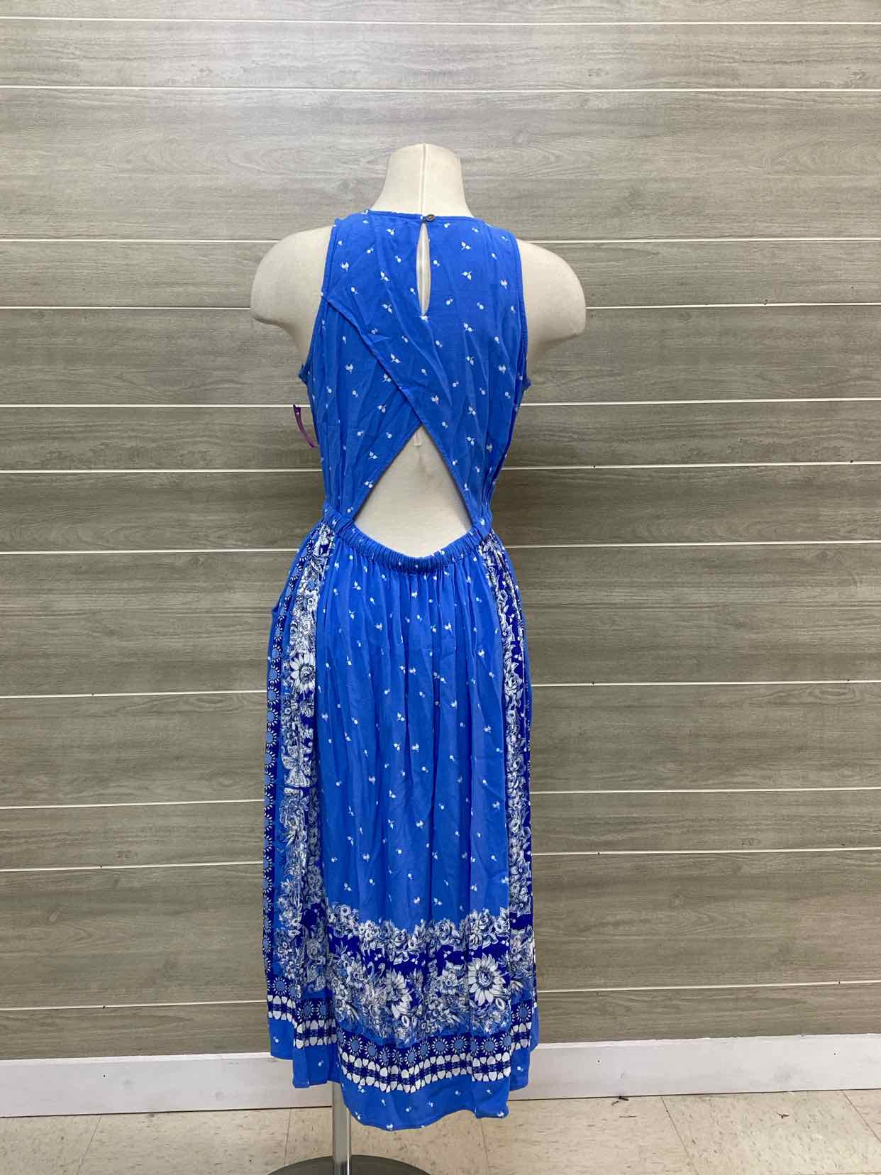 LOFT Blue Womens Size 6P Dress
