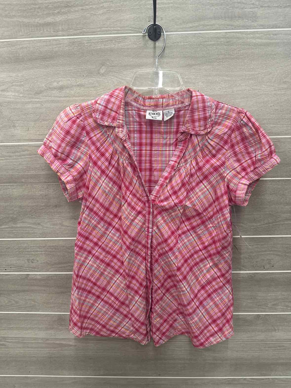 Size L Pink Junior Shirt