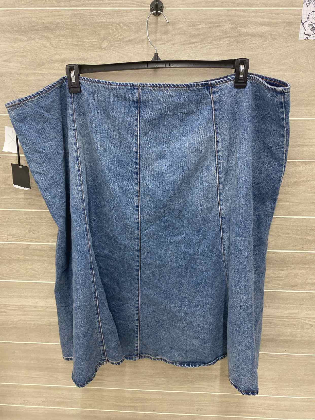 Future Collective Blue Womens Size 30 Skirt