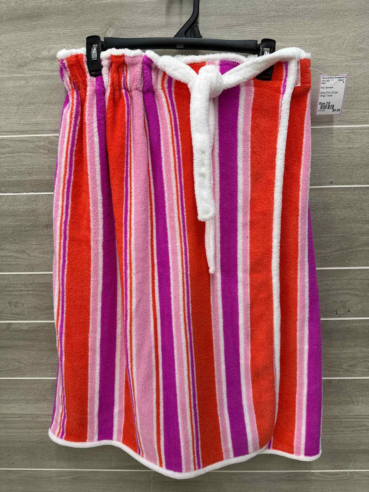 Pink Womens Size OS Robe
