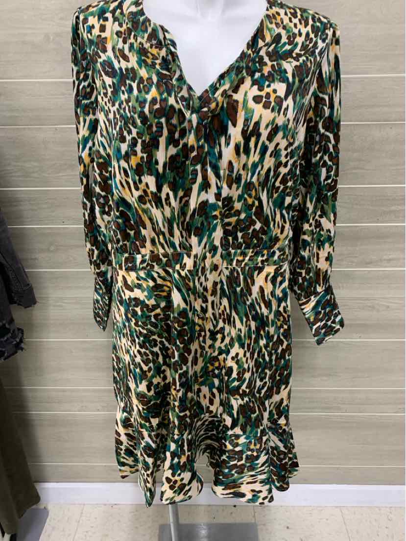 Jessica Simpson Green Womens Size 3X Dress