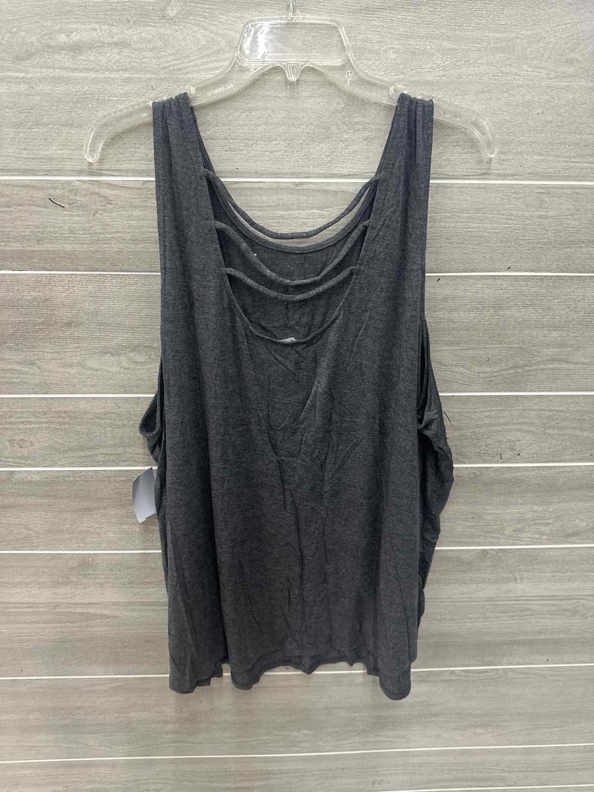 Maurices Gray Womens Women Size 3X Tank Top