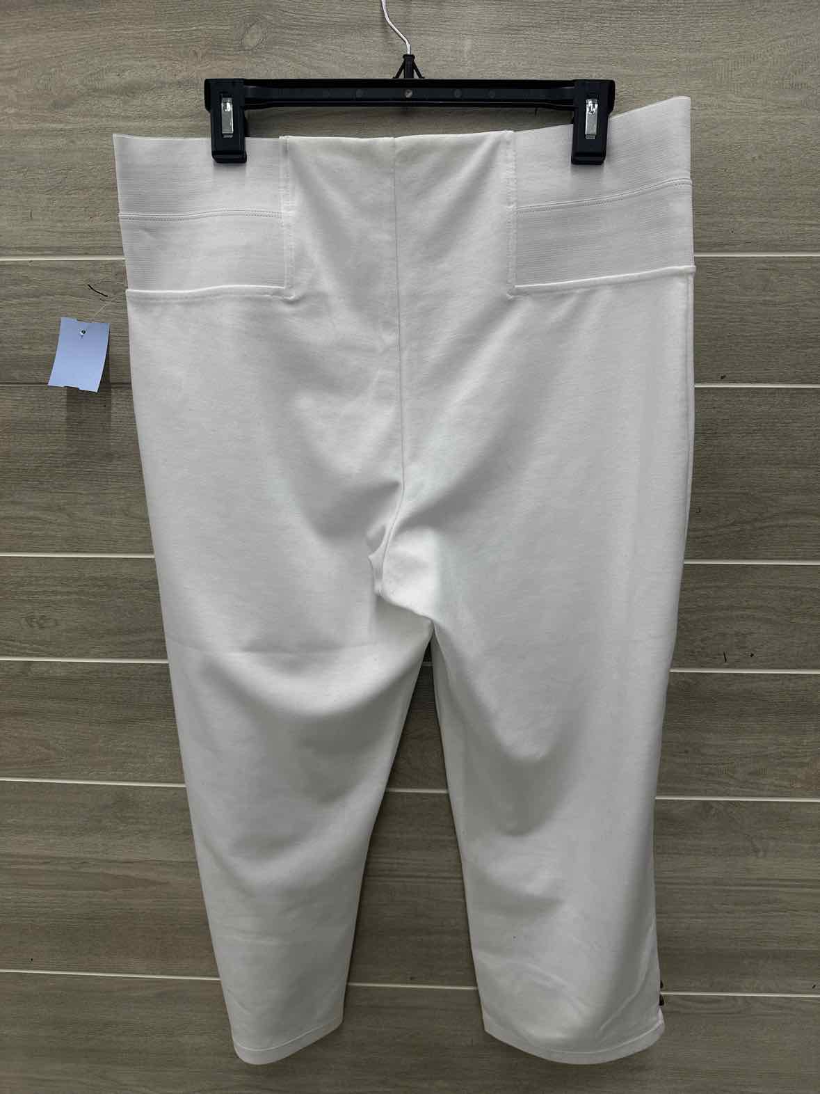 Simply Noelle Size 16 White Plus Pants
