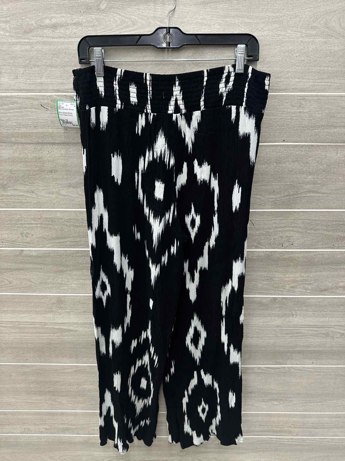 Maurices Size 12 Black Womens Pants