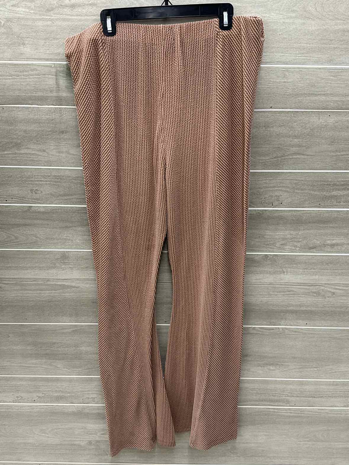 Tan Womens Size 1X Tall Pants