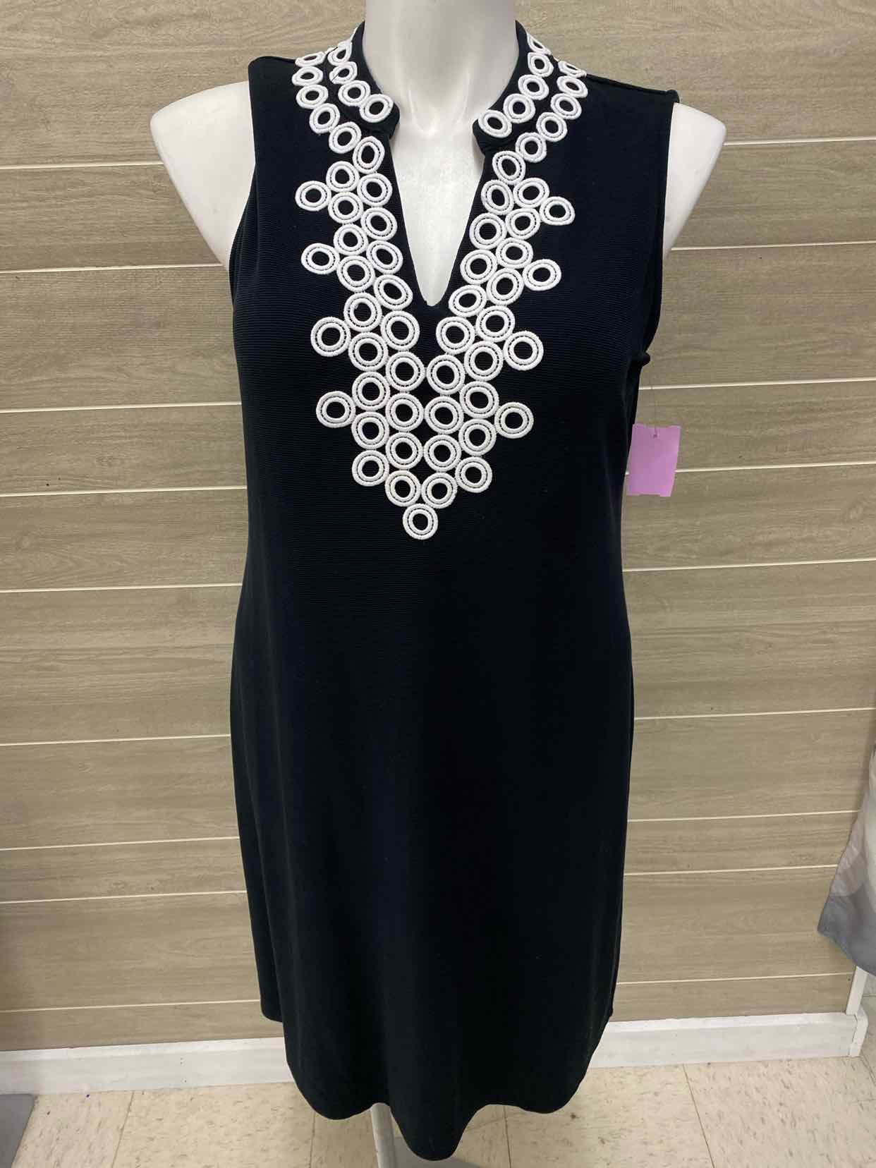 Charter Club Black Womens Size 14 Dress