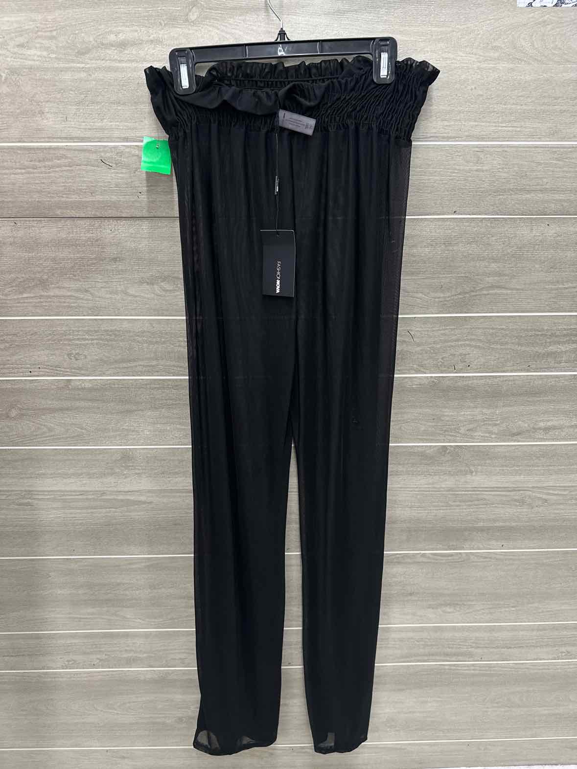 Fashion Nova Size 1X Black Womens Pants