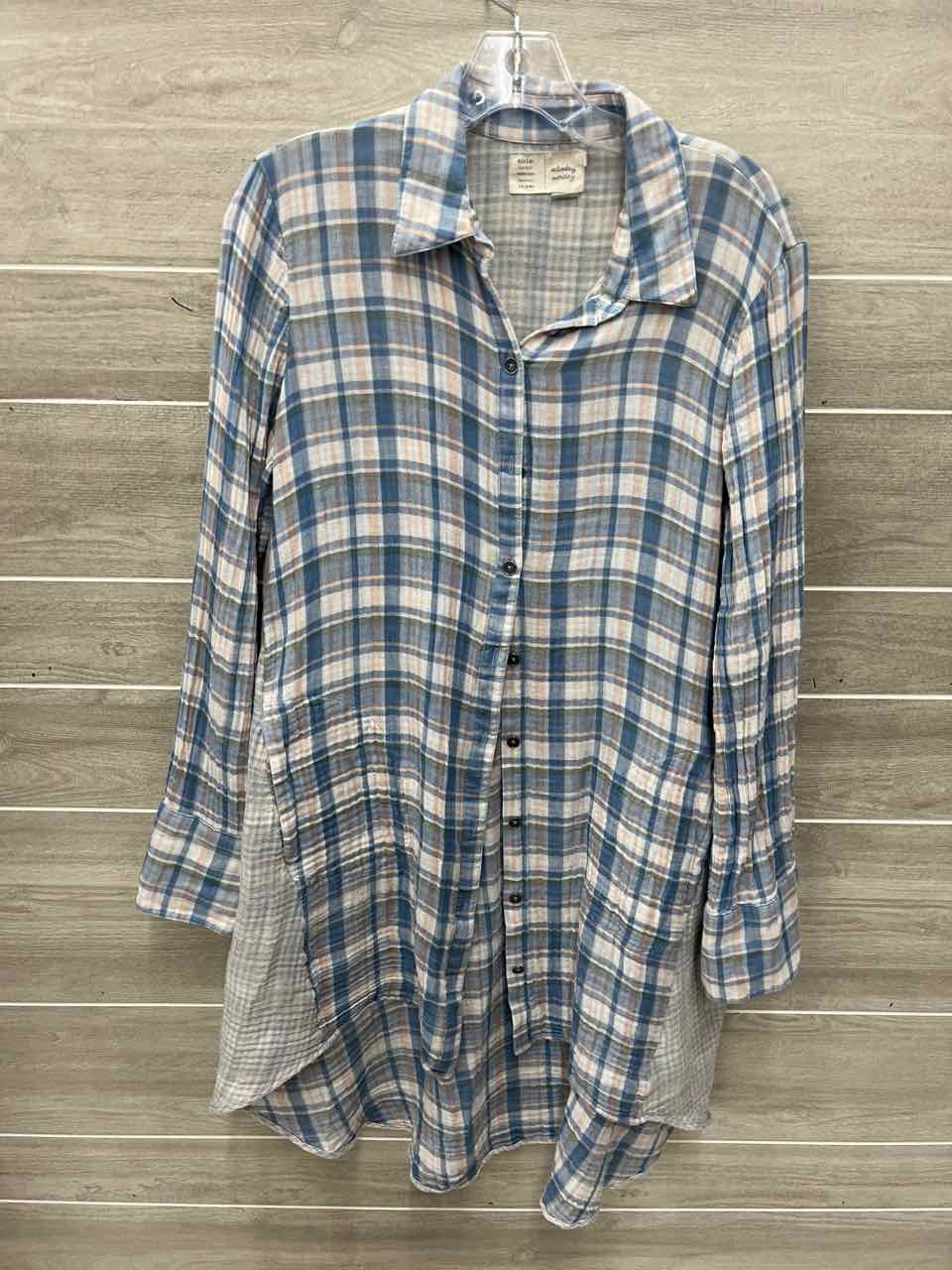 Saturday Sunday Size S Blue Womens Shirt