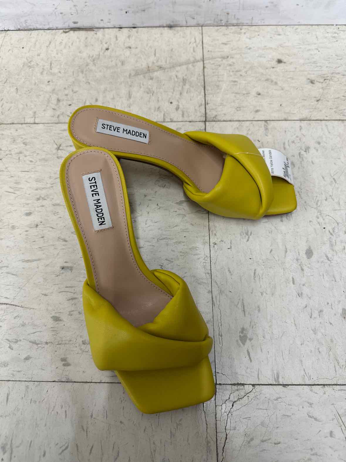 Steve Madden US Shoe Size 8 Yellow Womens Shoes/Footwear