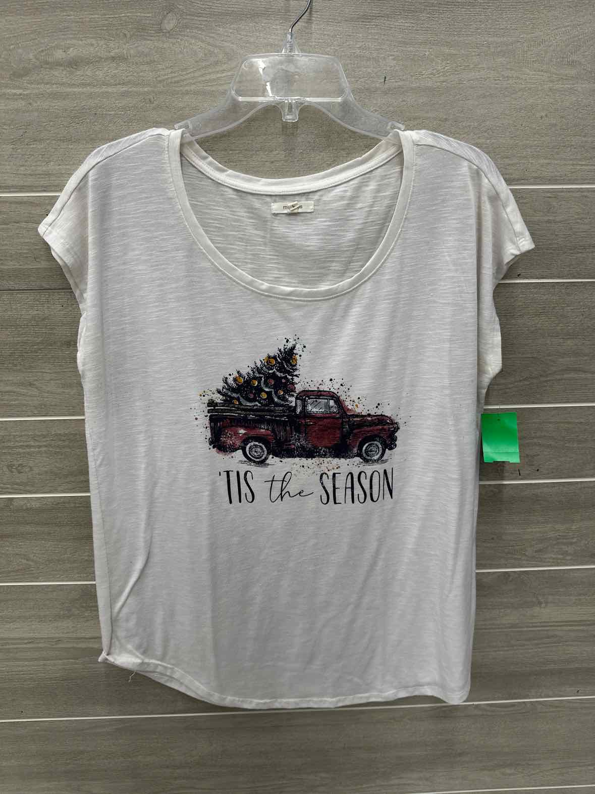 Maurices Size L White Womens Shirt