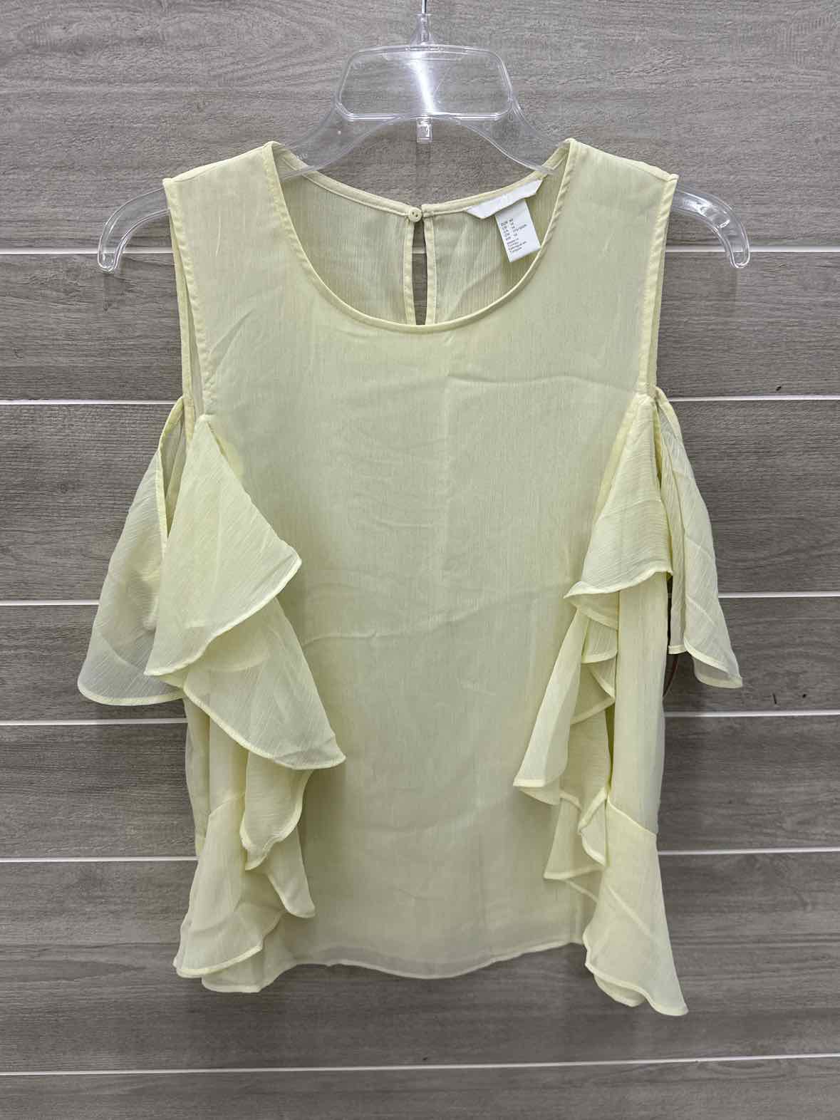 H&M Yellow Womens Size L Shirt