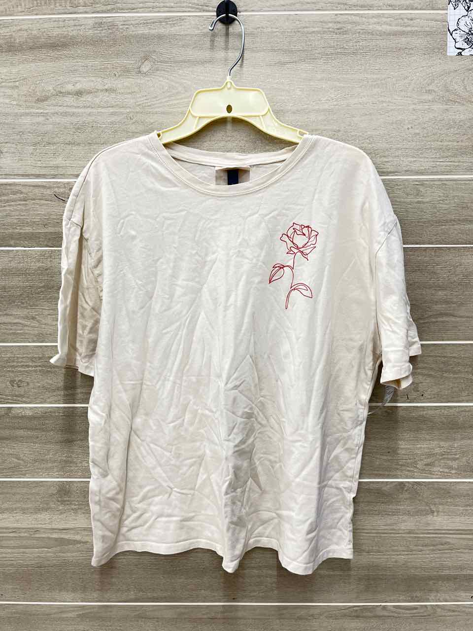 Universal Thread Cream Womens Women Size L Shirt