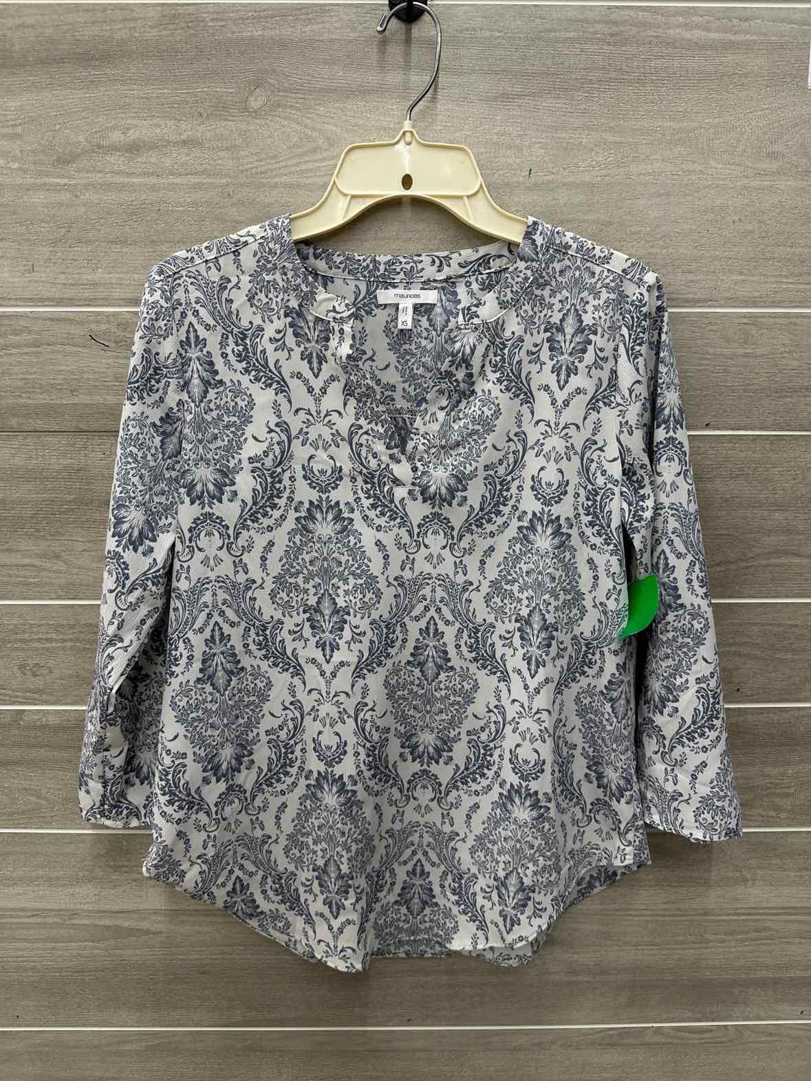 Maurices Size XS Blue Womens Shirt