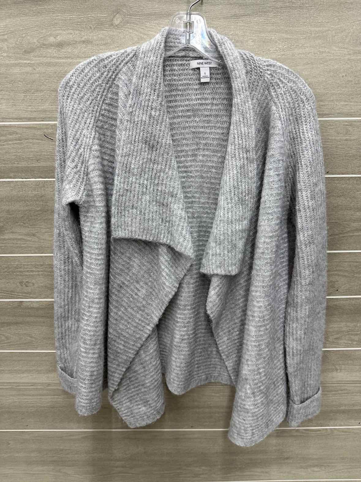 Nine West Size S Gray Womens Sweater