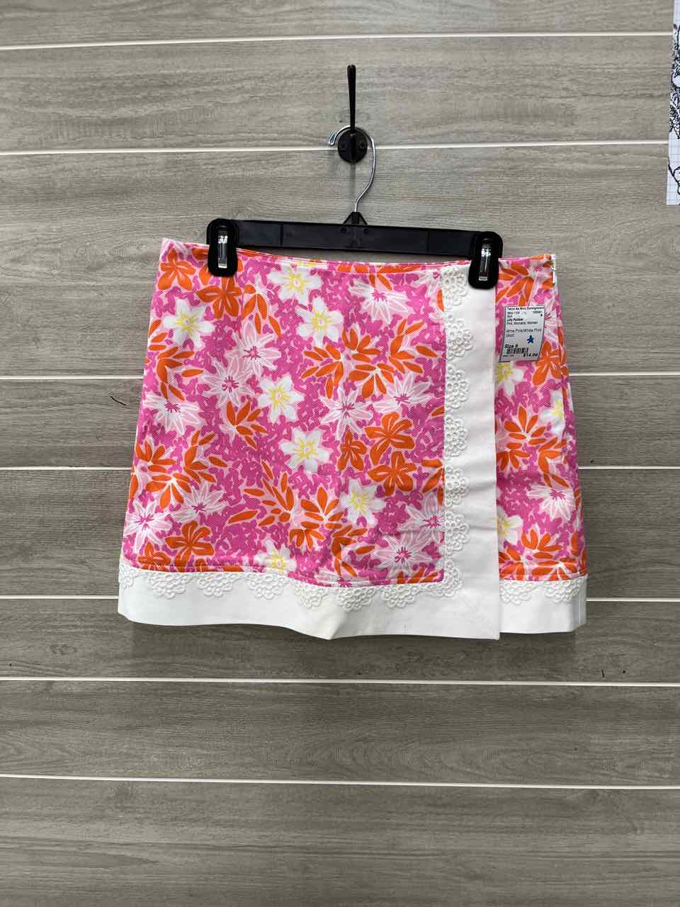 Lilly Pulitzer Pink Womens Women Size 6 Skirt