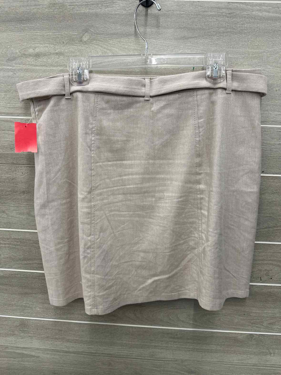 LOFT Tan Womens Women Size 14 Skirt