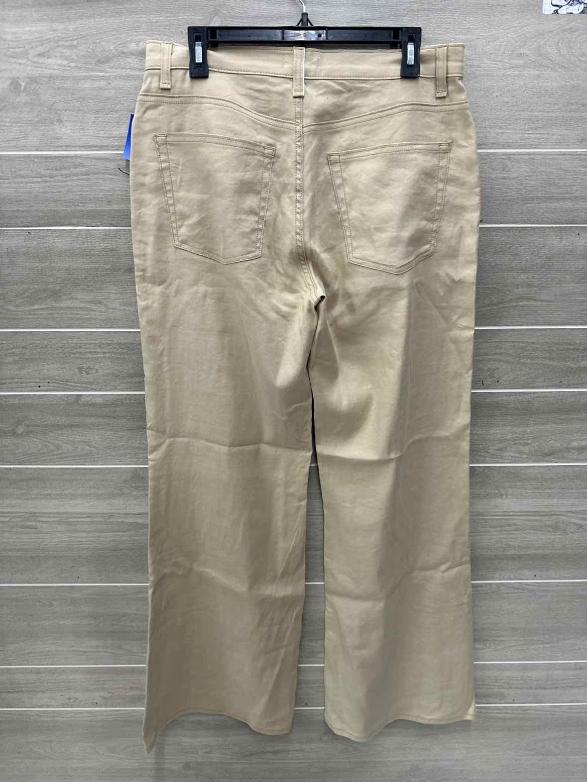 ASKKNY Size 12/14 Tan Womens Pants