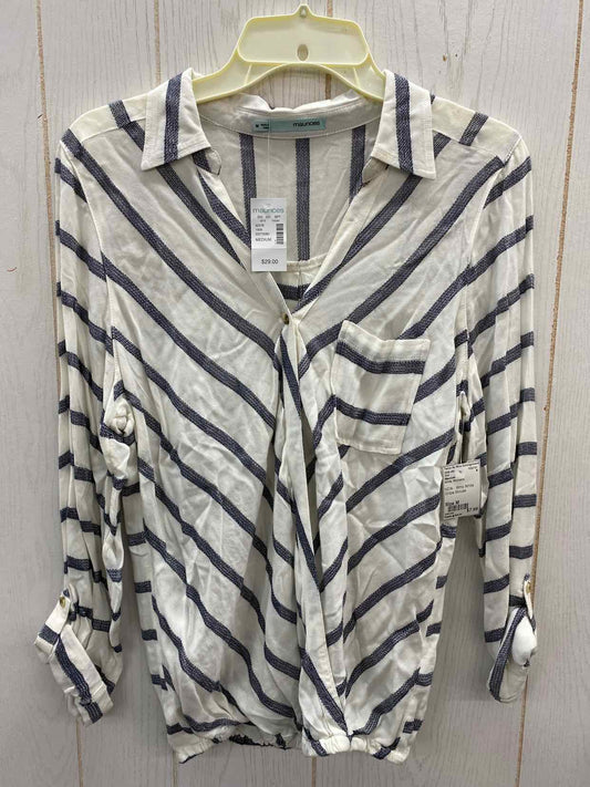 Maurices White Womens Size M Shirt