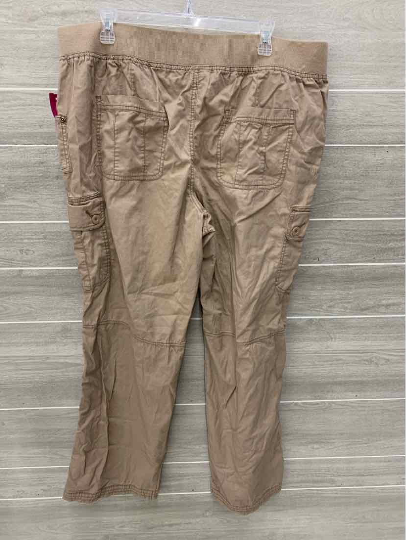 Faded Glory Khaki Womens Size 18W Pants