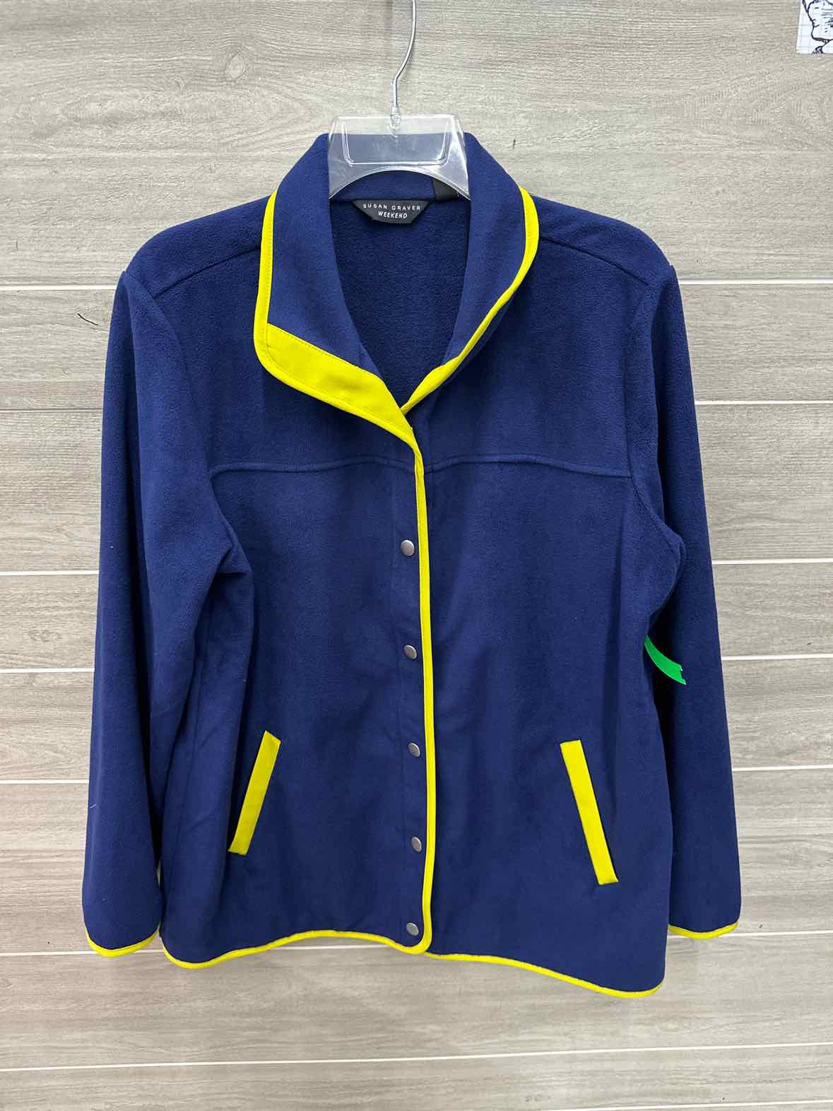 Susan Graver Size 16/18 Blue Plus Sweatshirt
