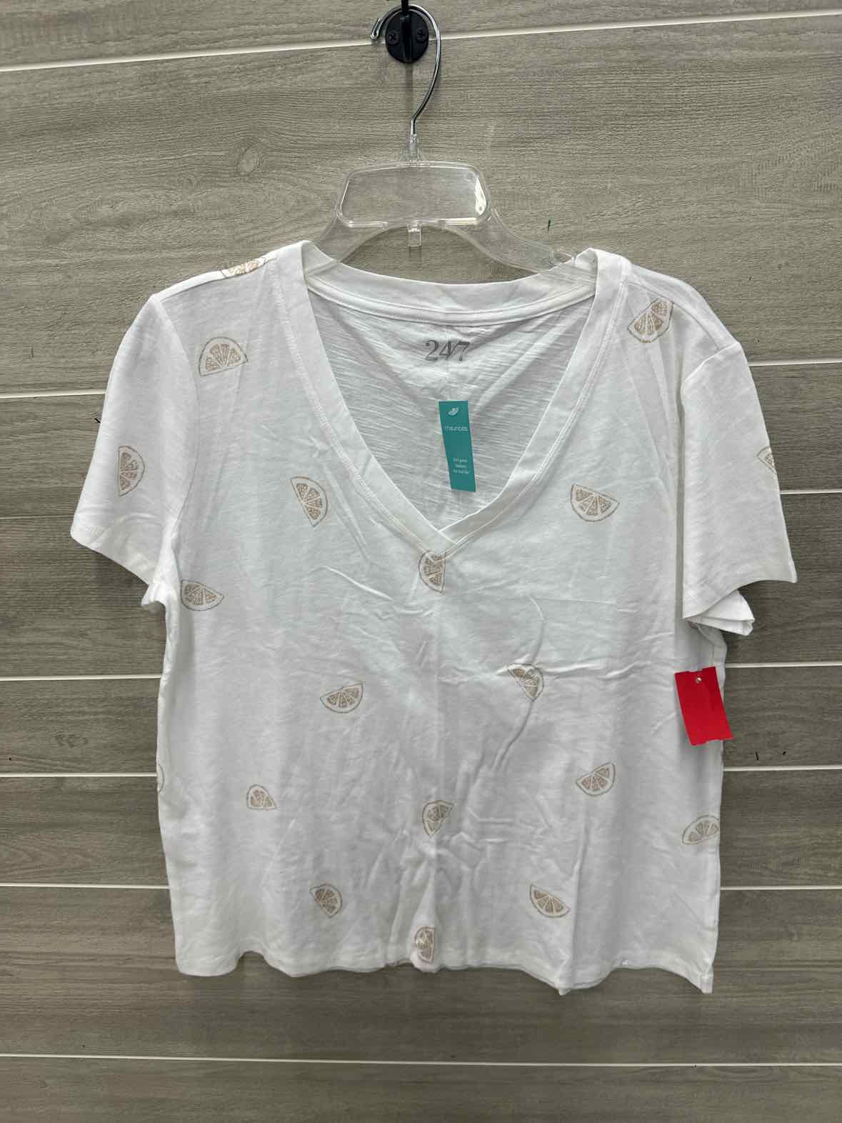 Maurices Size L White Womens Shirt