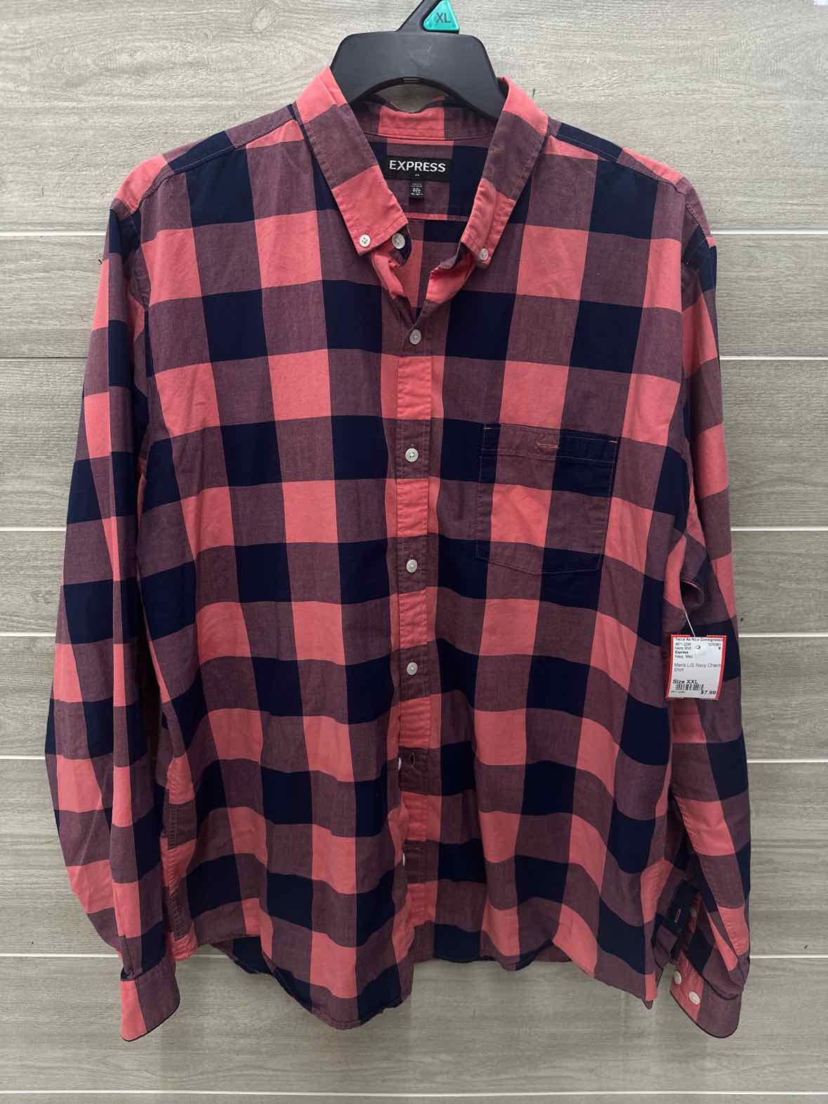 Express Size XXL Men Mens Shirt