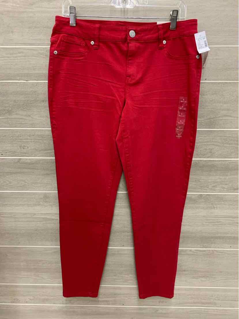 Maurices Red Womens Size 12 Pants