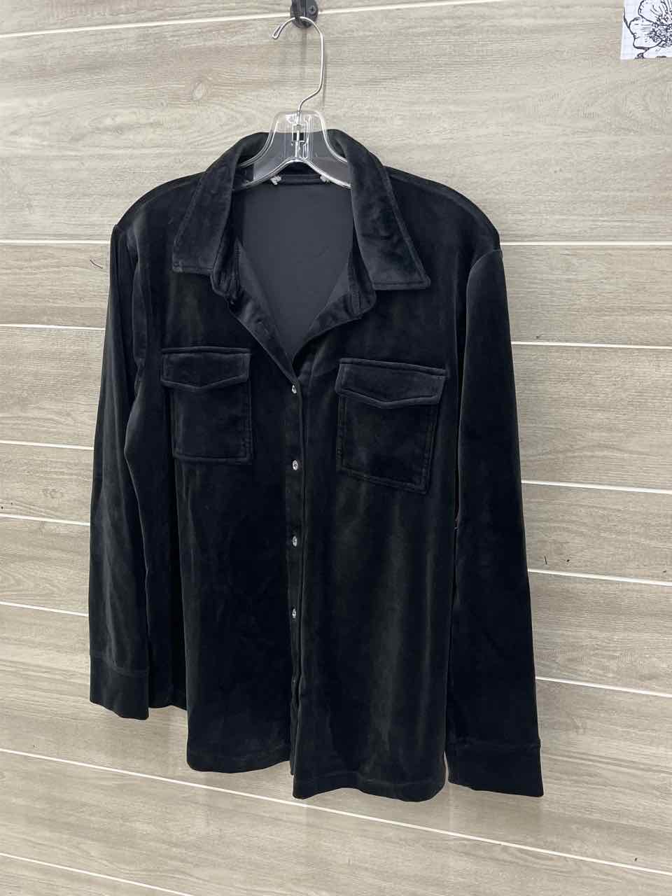 Black Womens Women Size L Shirt