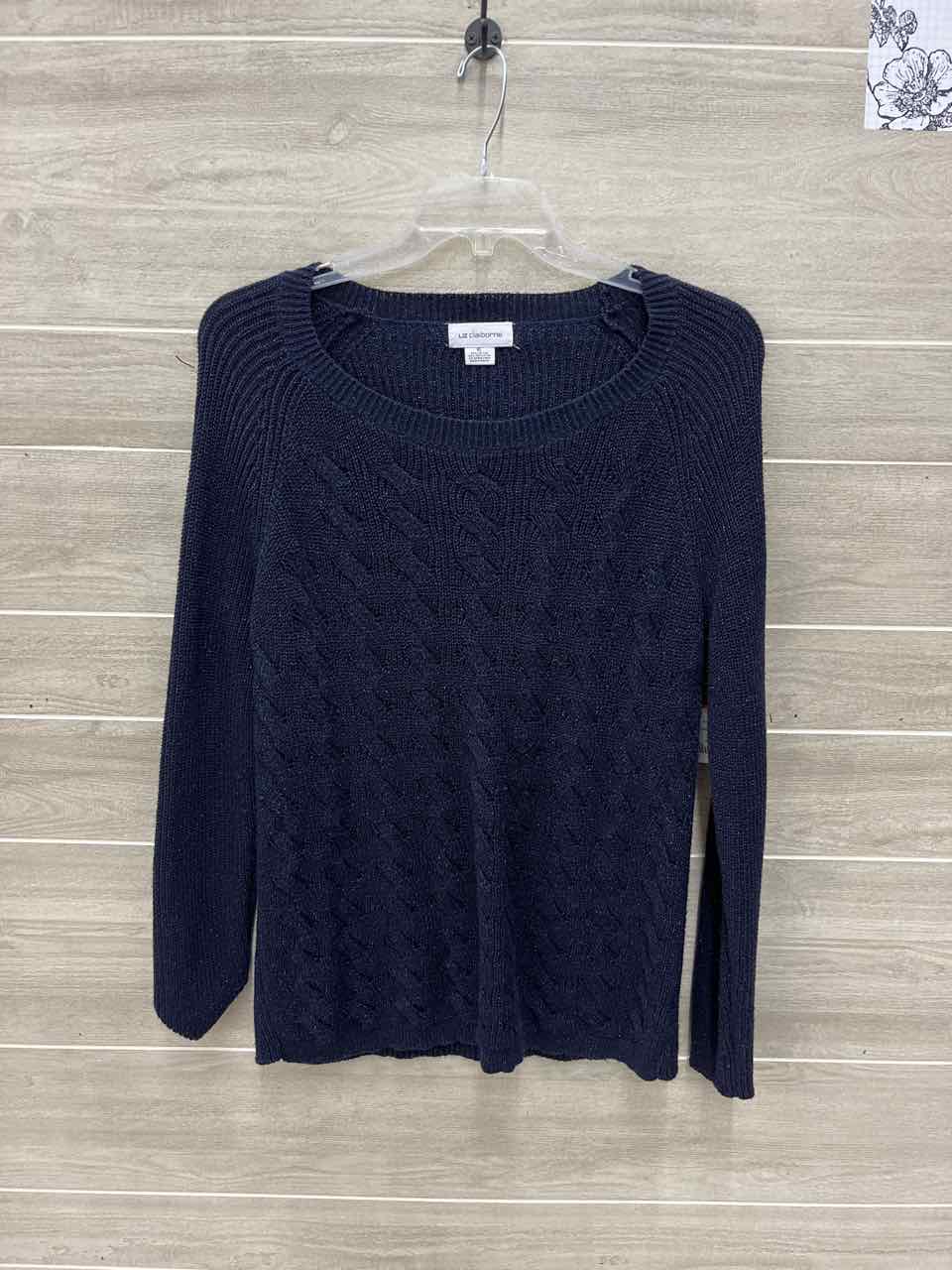 Liz Claiborne Blue Womens Women Size XL Sweater