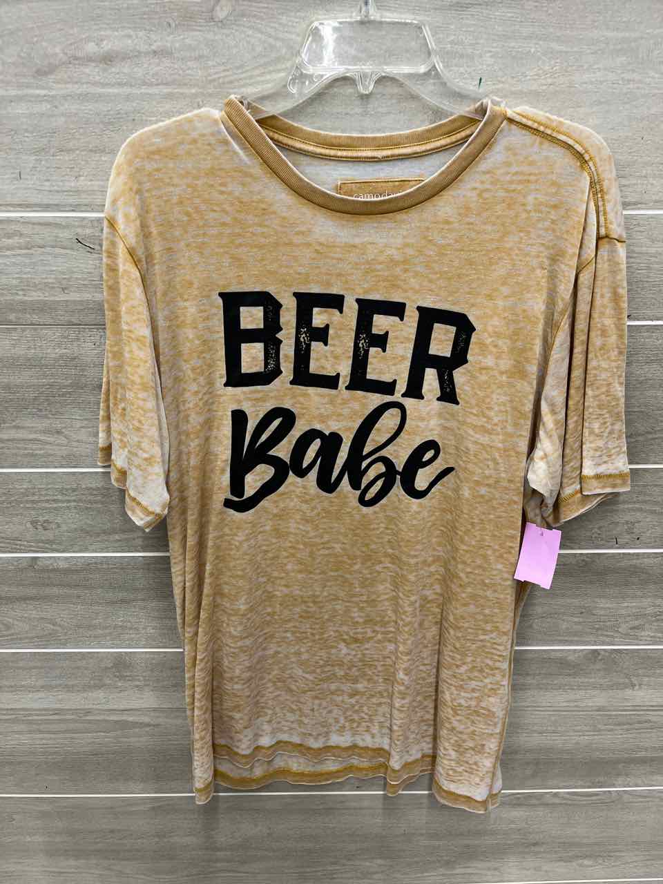 Mustard Womens Size L Shirt