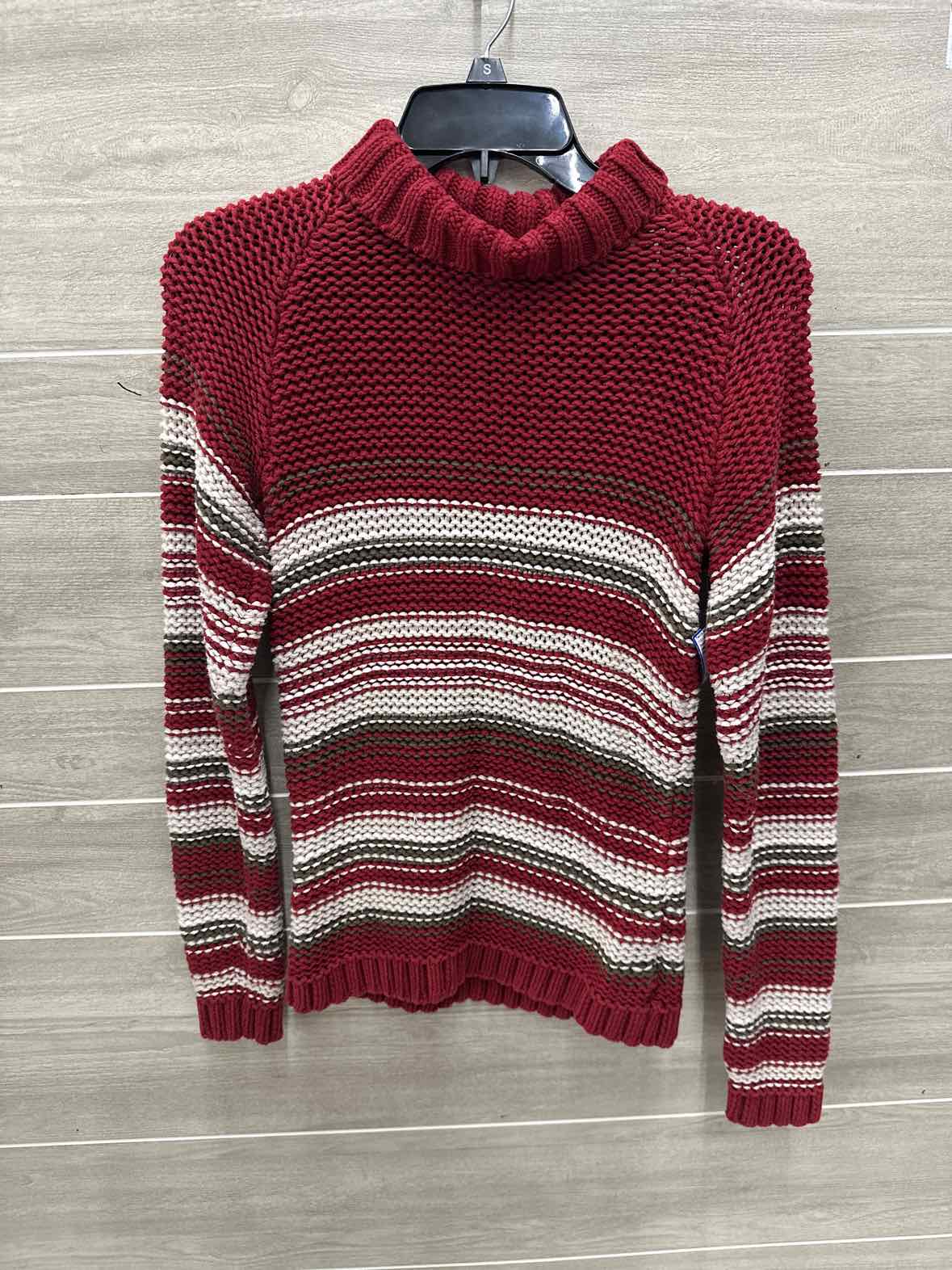 Eddie Bauer Size S Red Womens Sweater