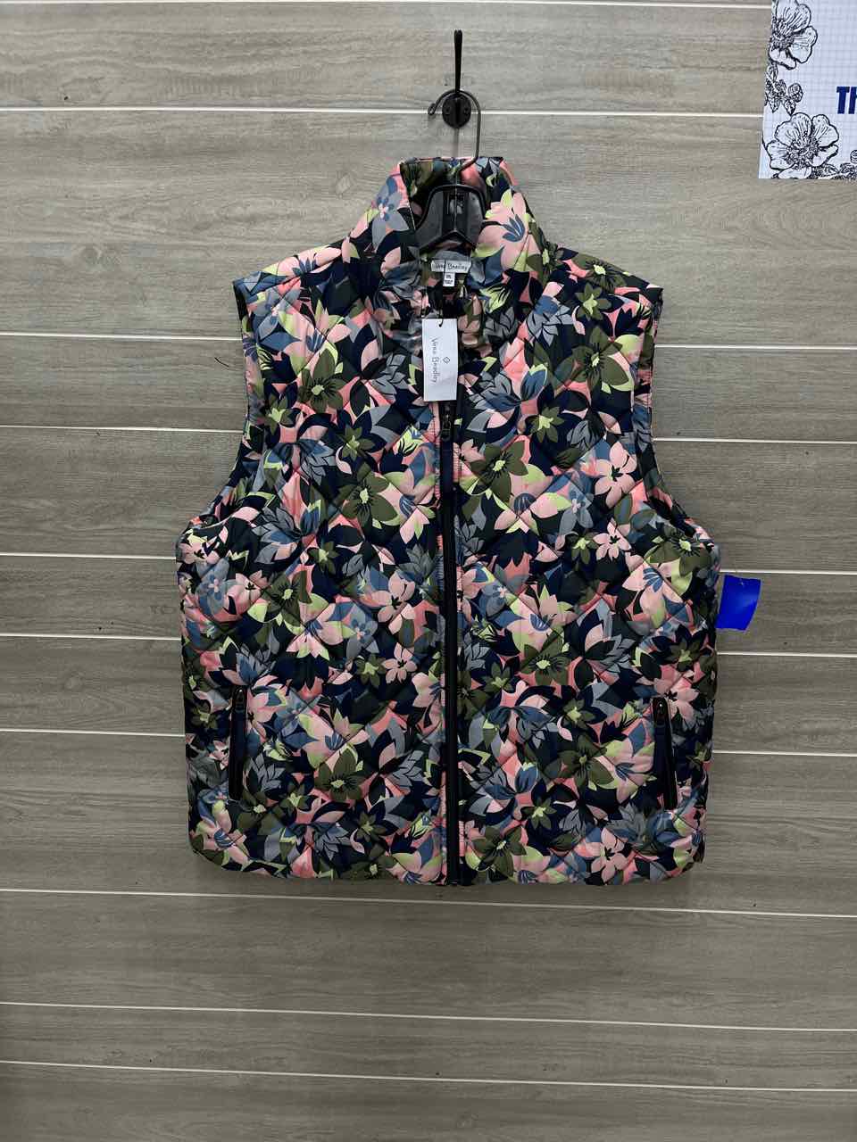 Vera Bradley Size 2X/3X Blue Womens Vest