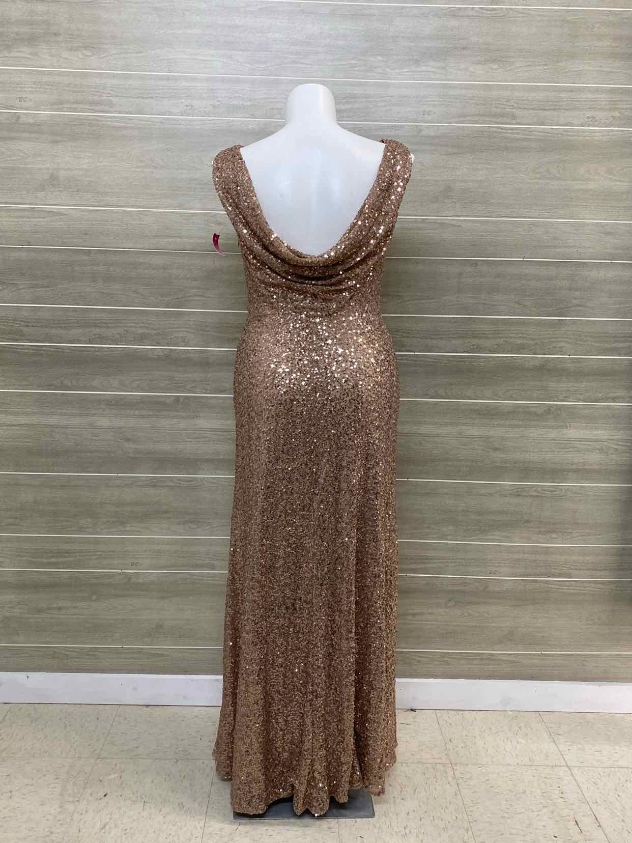 Gold Womens Size 12 Gown/Evening Wear