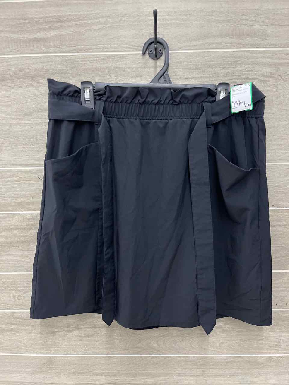 Mondetta Size 12 Black Womens Skirt