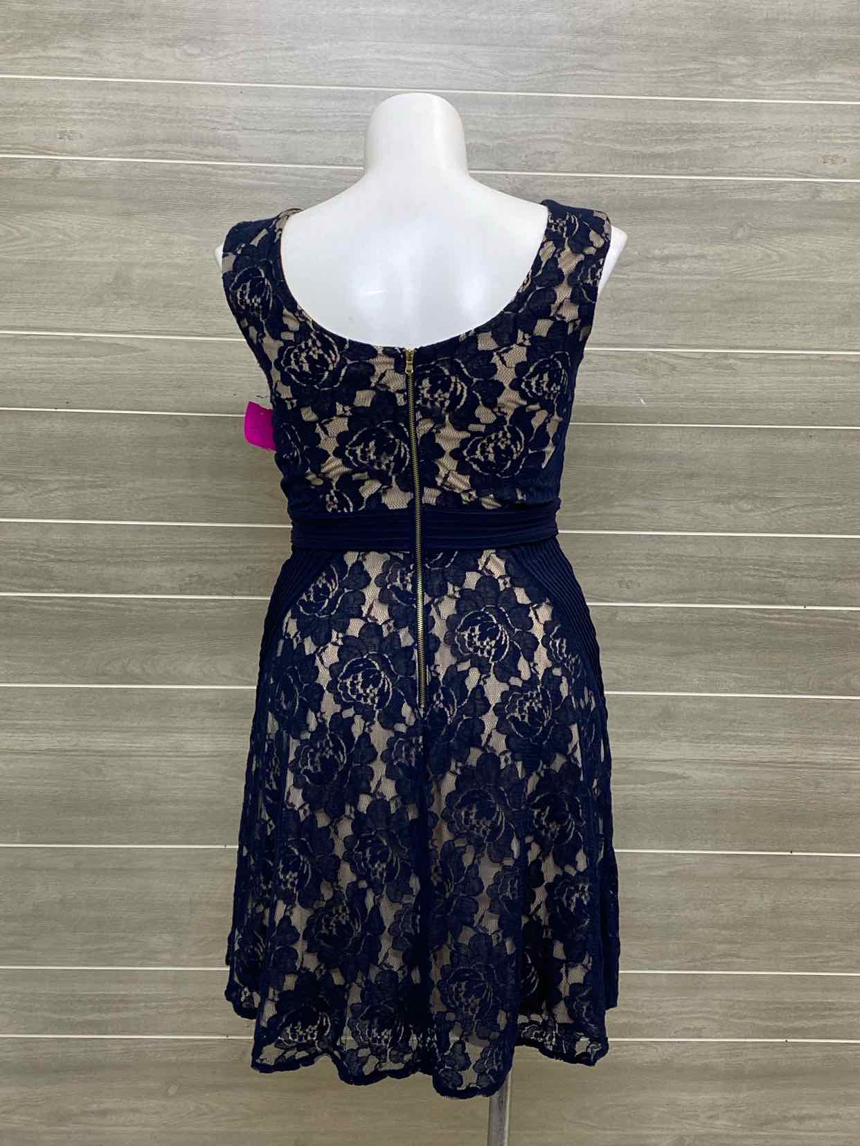Julian Taylor Navy Womens Size 12 Dress