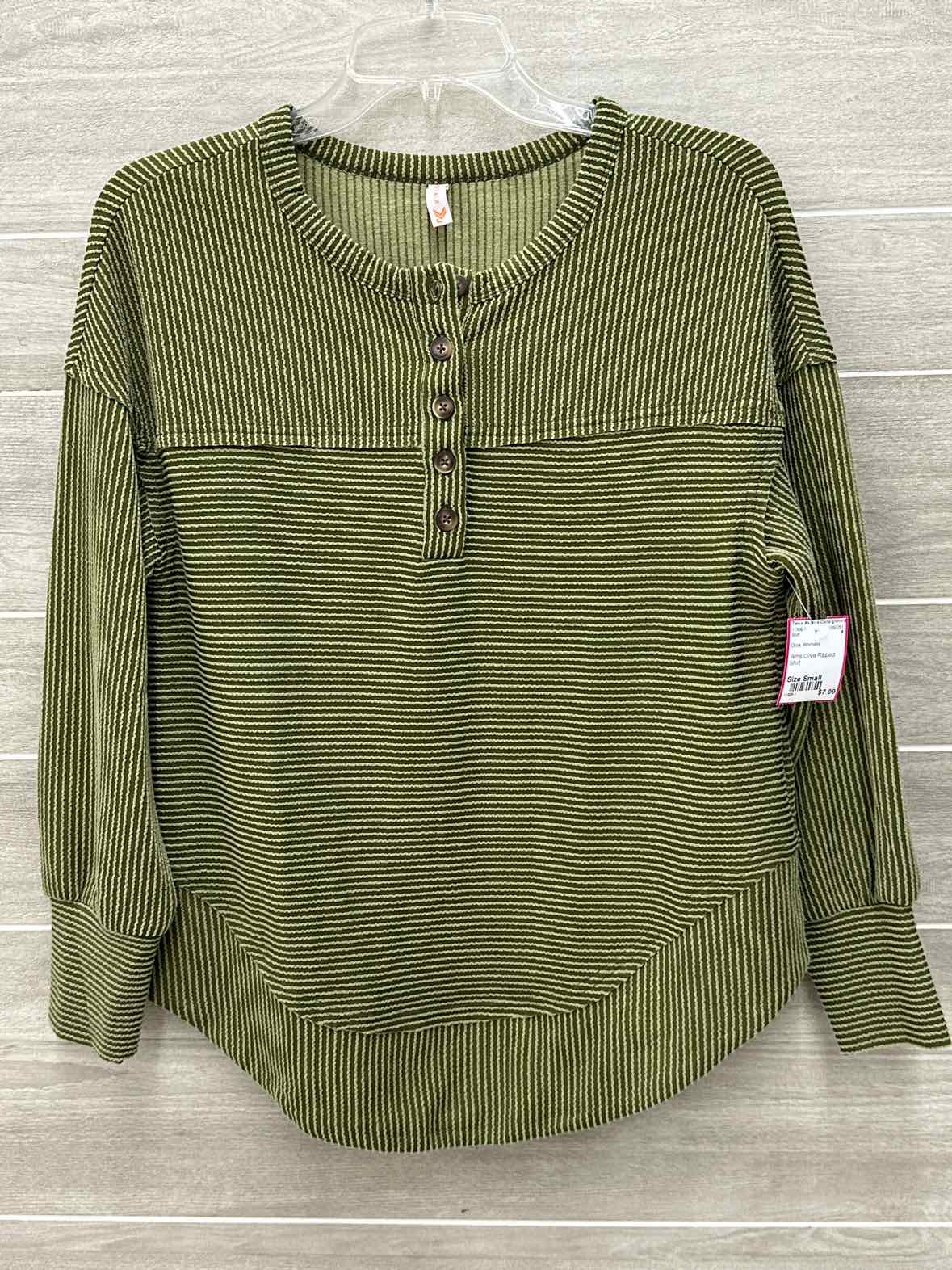 Olive Womens Size Small Shirt