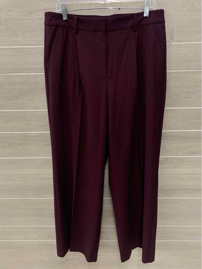 Talbots Burgundy Womens Size 12 Pants