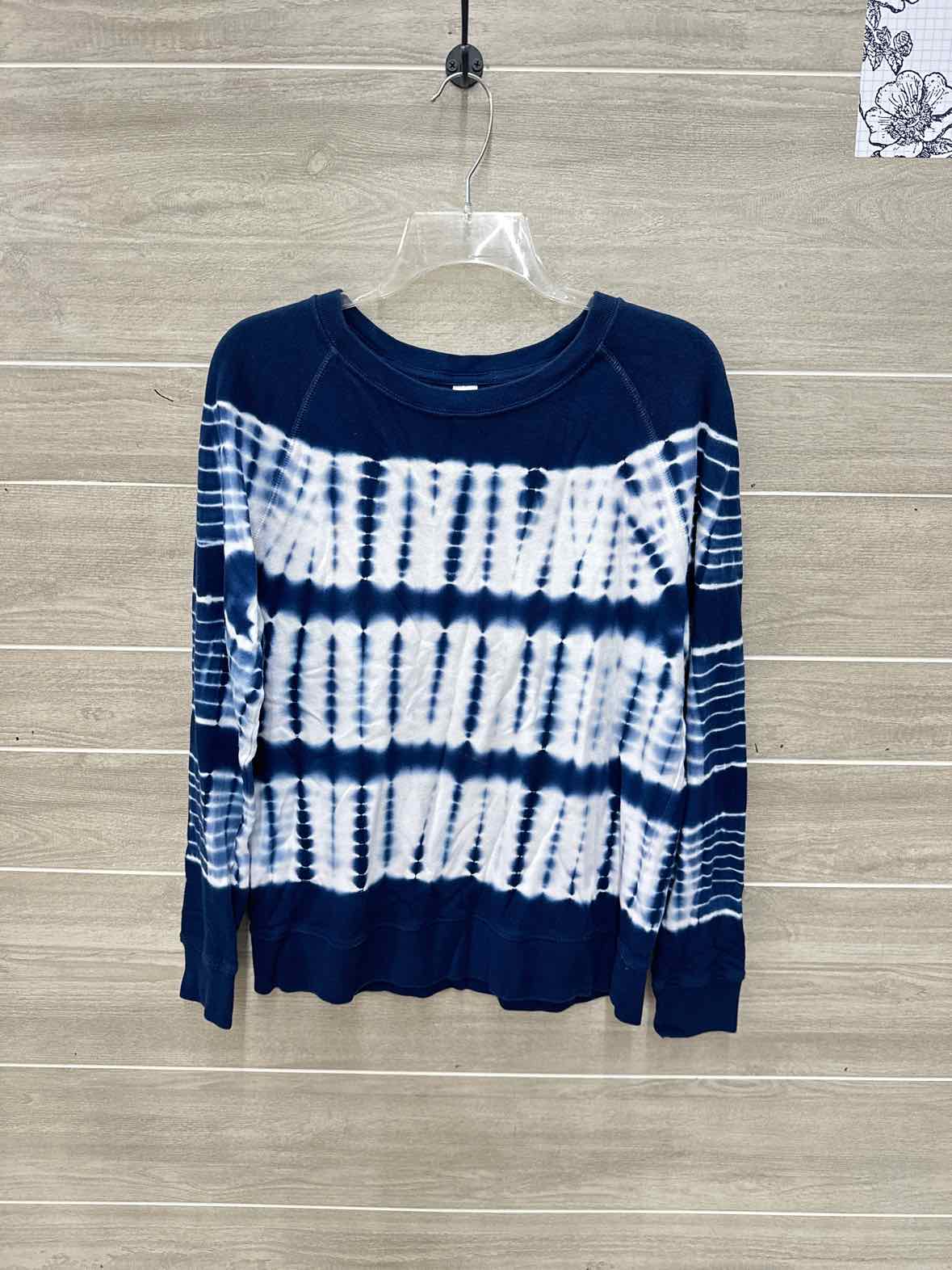 Time & Tru Size S Blue Womens Sweatshirt