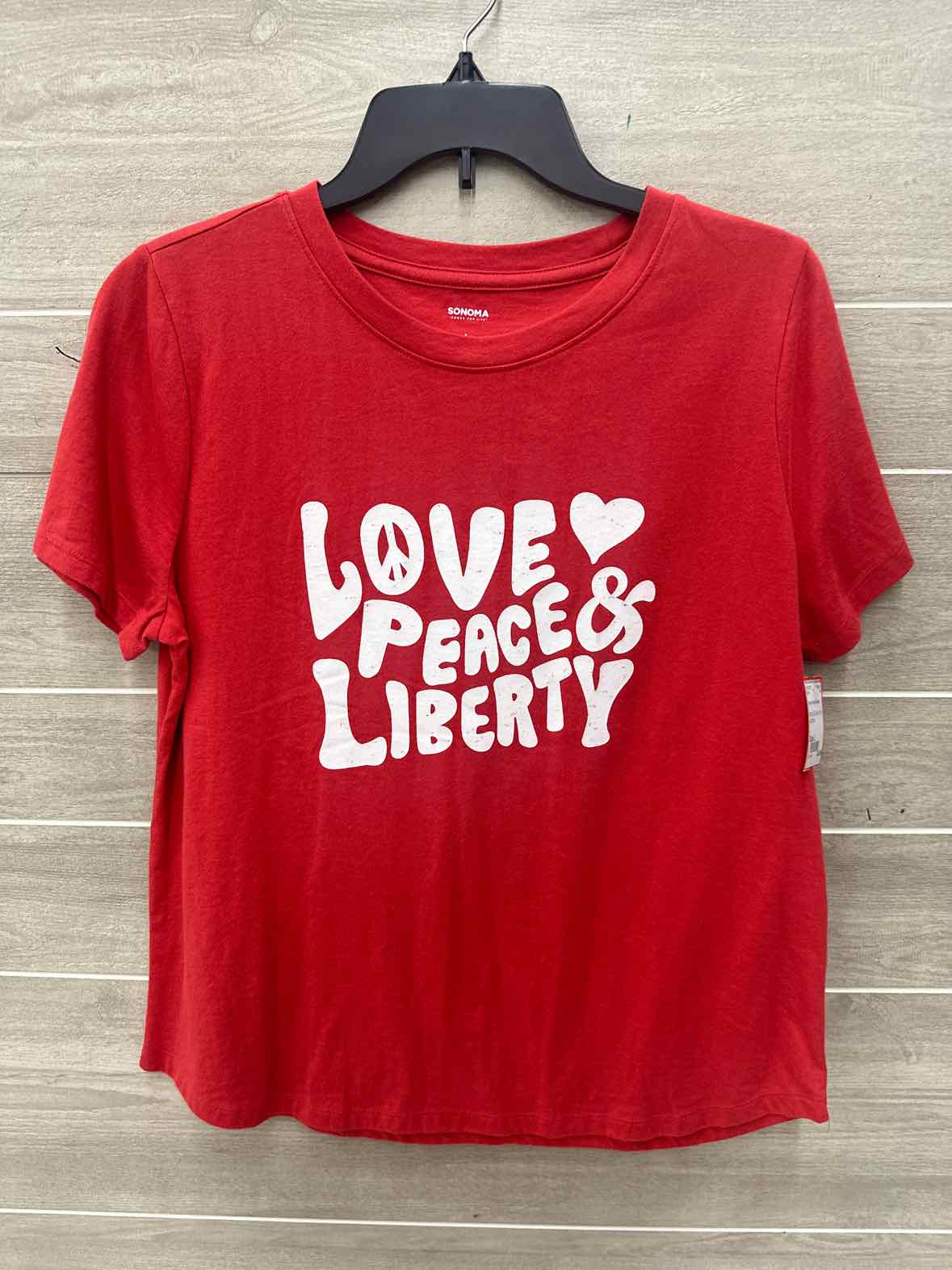 Size L Red Womens Shirt