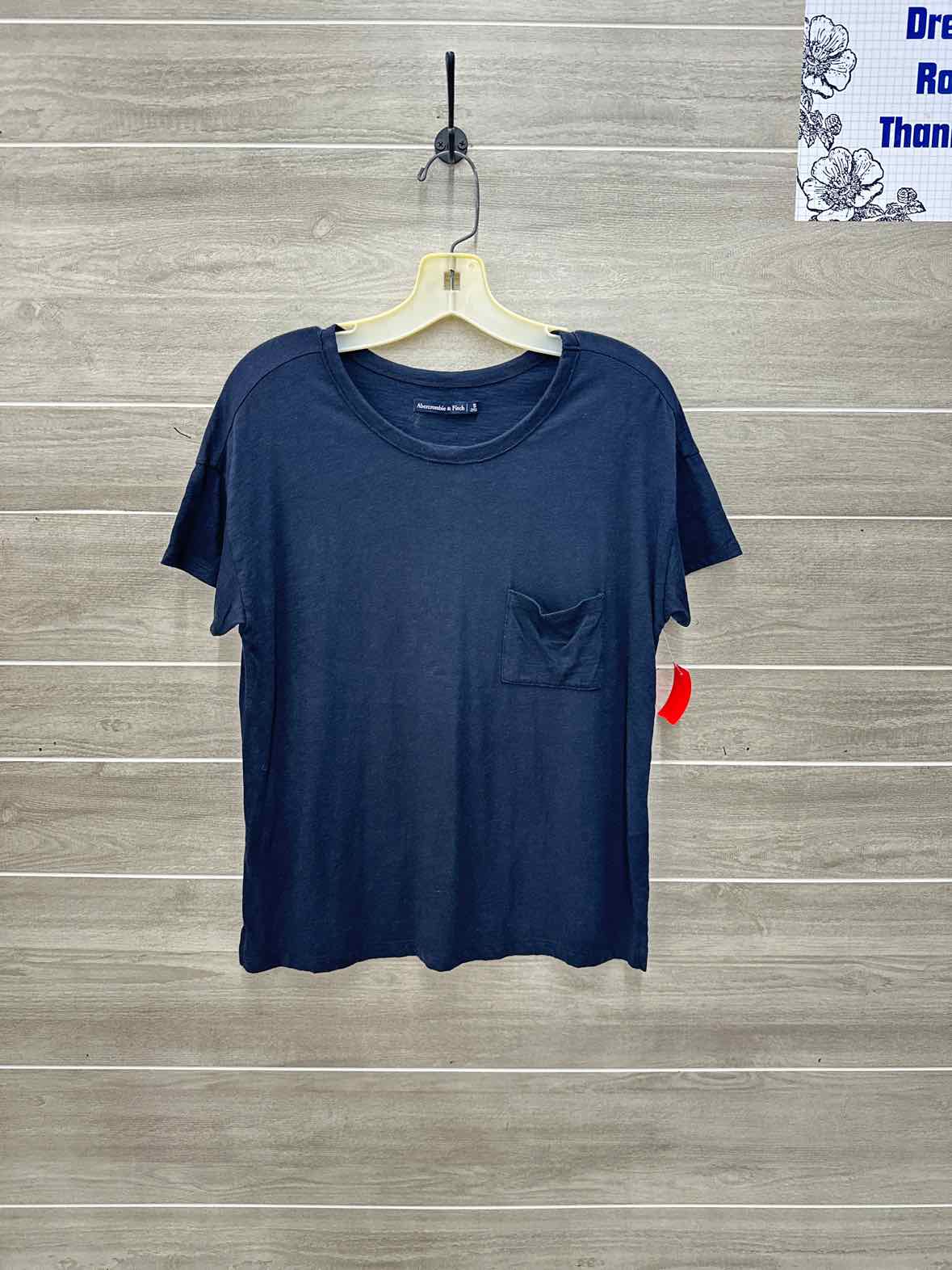 Abercrombie & Fitch Navy Womens Women Size Small Shirt