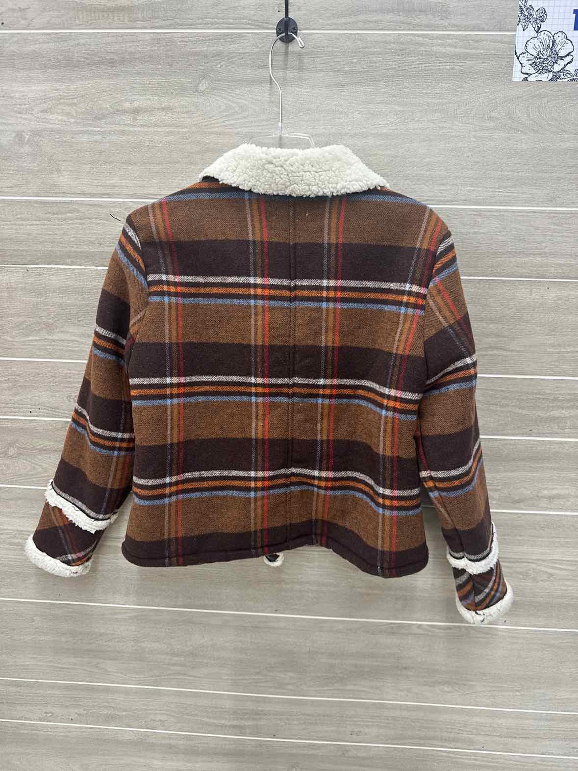 Maurices Brown Womens Women Size L Jacket (Outdoor)