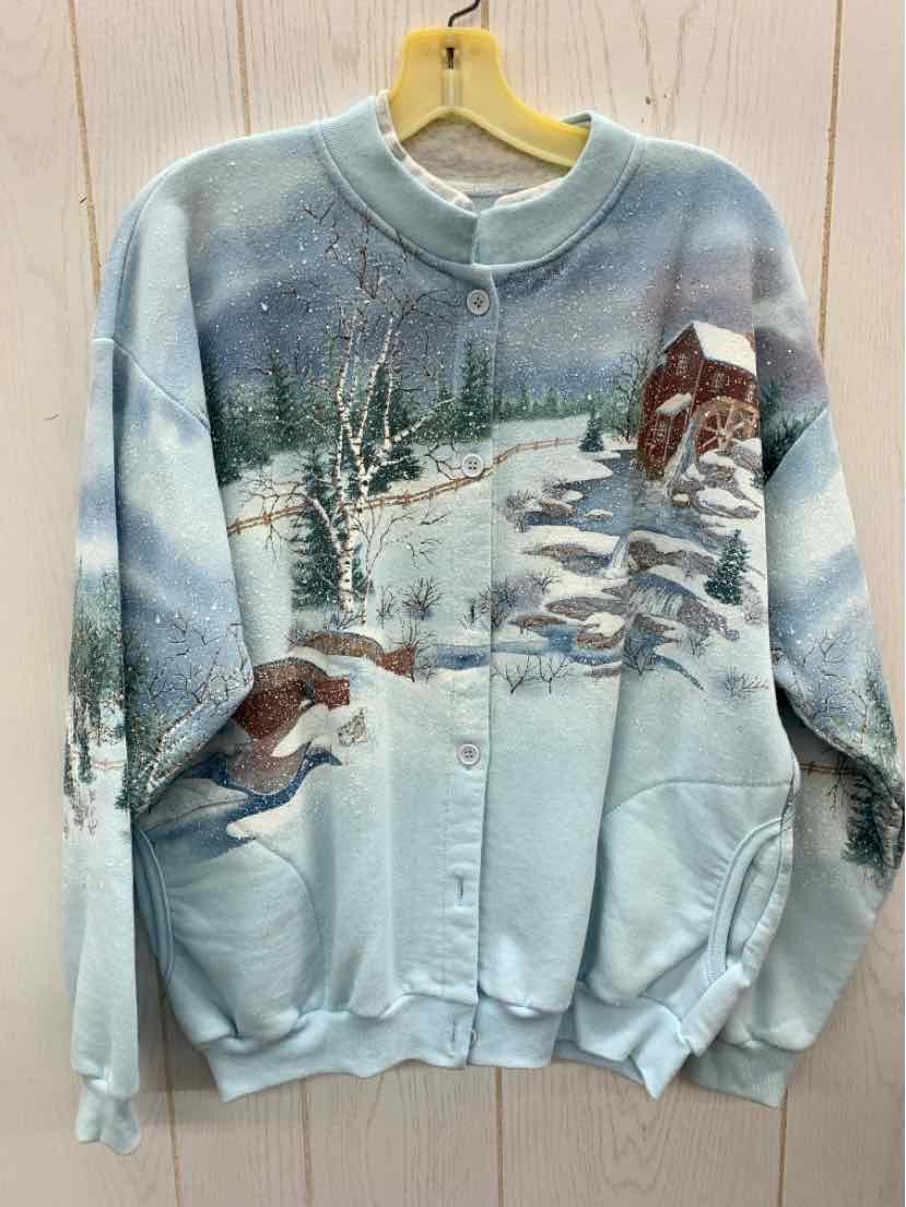 Blue Womens Size M Sweatshirt