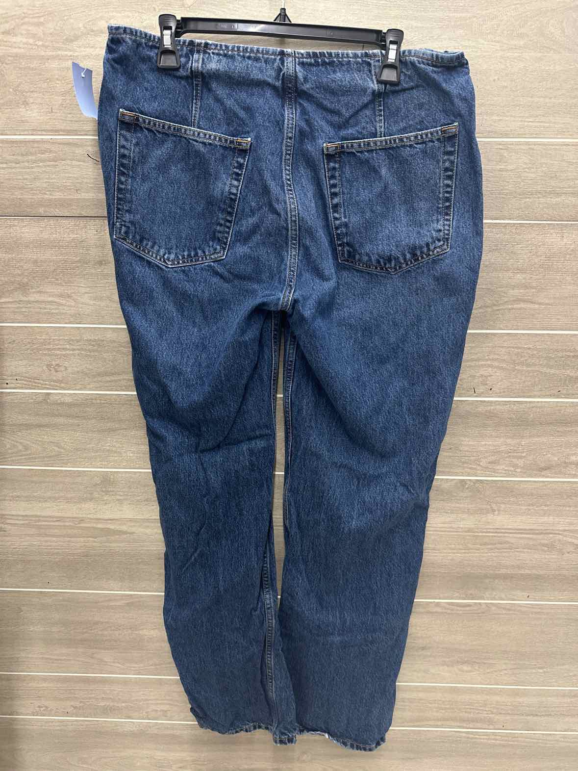 Pull & Bear Size 14 Blue Womens Jeans