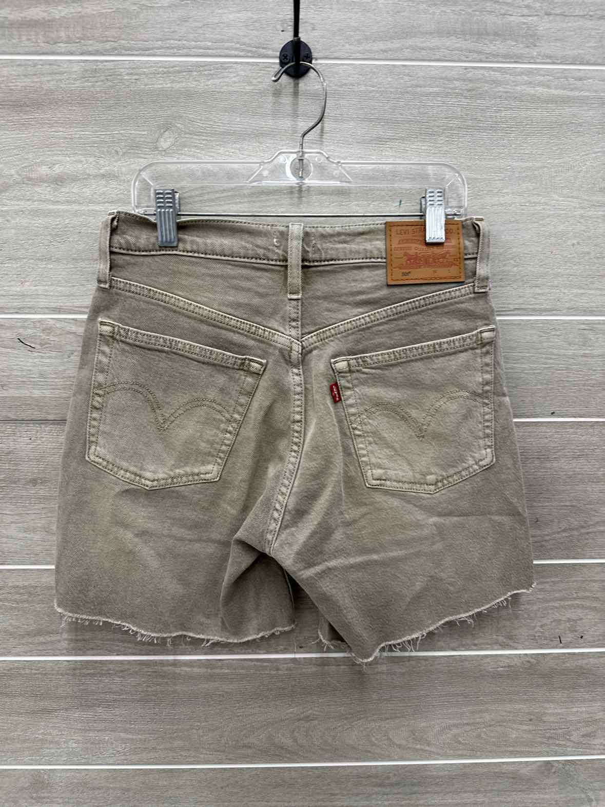 Levis Size 1/2 Olive Womens Shorts