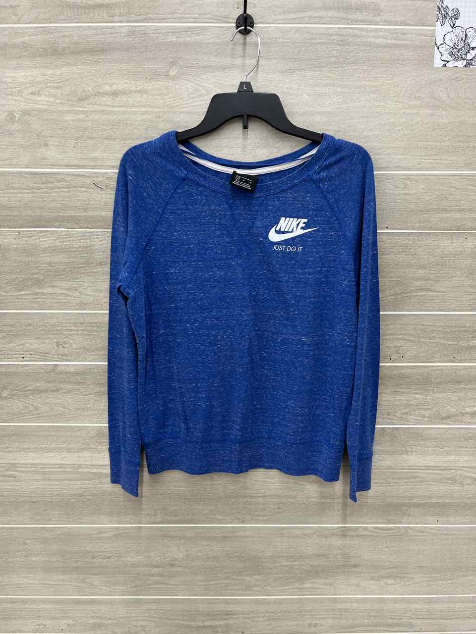 Nike Blue Womens Women Size M Sweatshirt