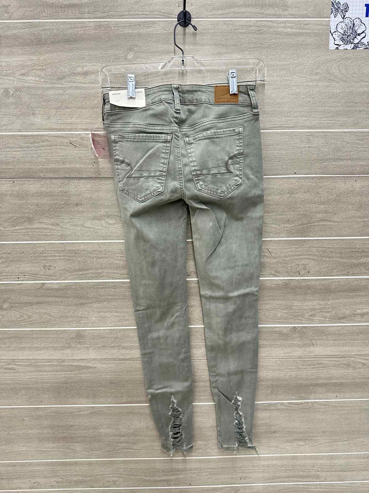 American Eagle Size 2 Green Womens Jeans