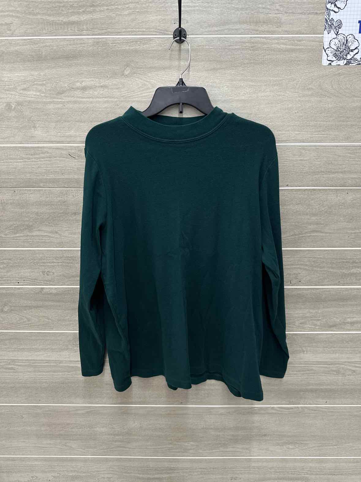 CJ Banks Size 2X Green Plus Shirt